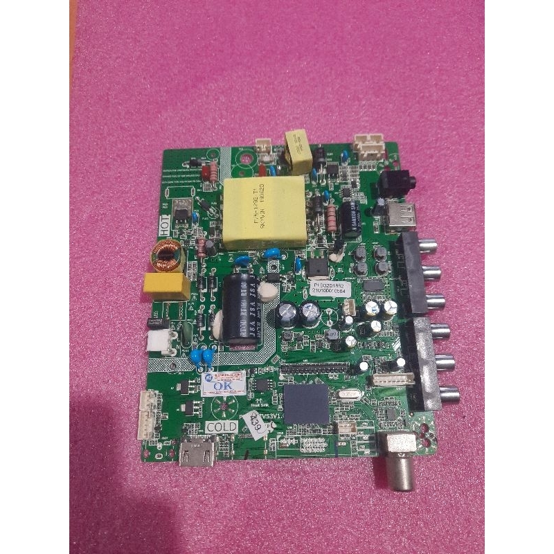MB Mainboard Mesin TV POLYTRON PLD32D1852 PLD 32D1852 32D1852