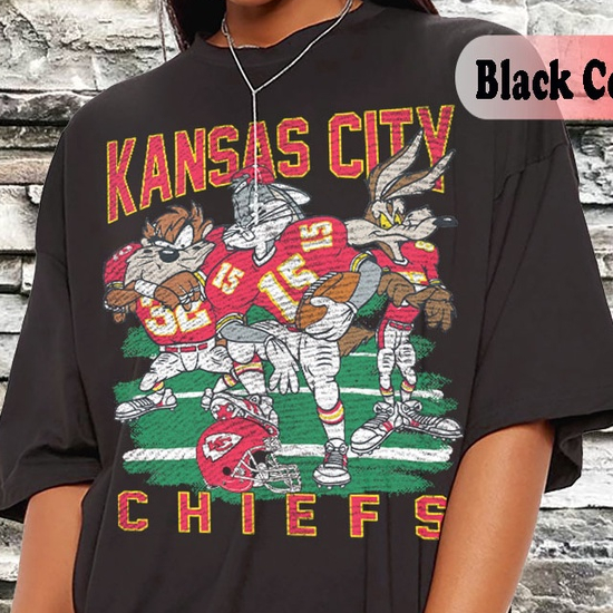 Kaos American Football NFL | NFL Kansas City Chiefs | Kaos Acid Wash Oversized