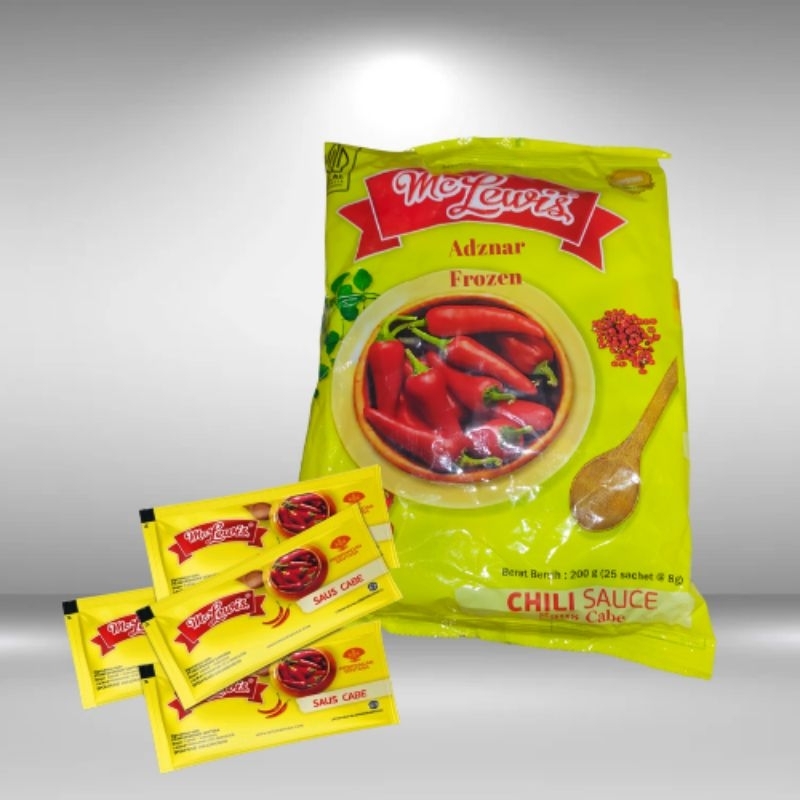 

saus cabe mc Lewis sachet isi 25 sachet