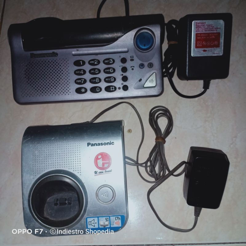 Docking Plus Adaptor Cordless Phone Panasonic