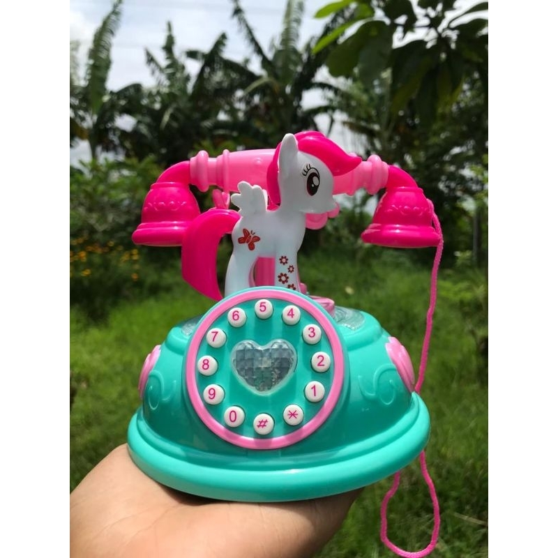 MAINAN TELPON JADUL TELPON PONY MAINAN ANAK EDUKASI TELPON TERBARU