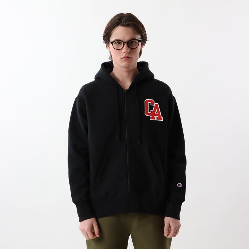 Hoodie Zipper Champion California Fleece Original Sisa Export Japan Market