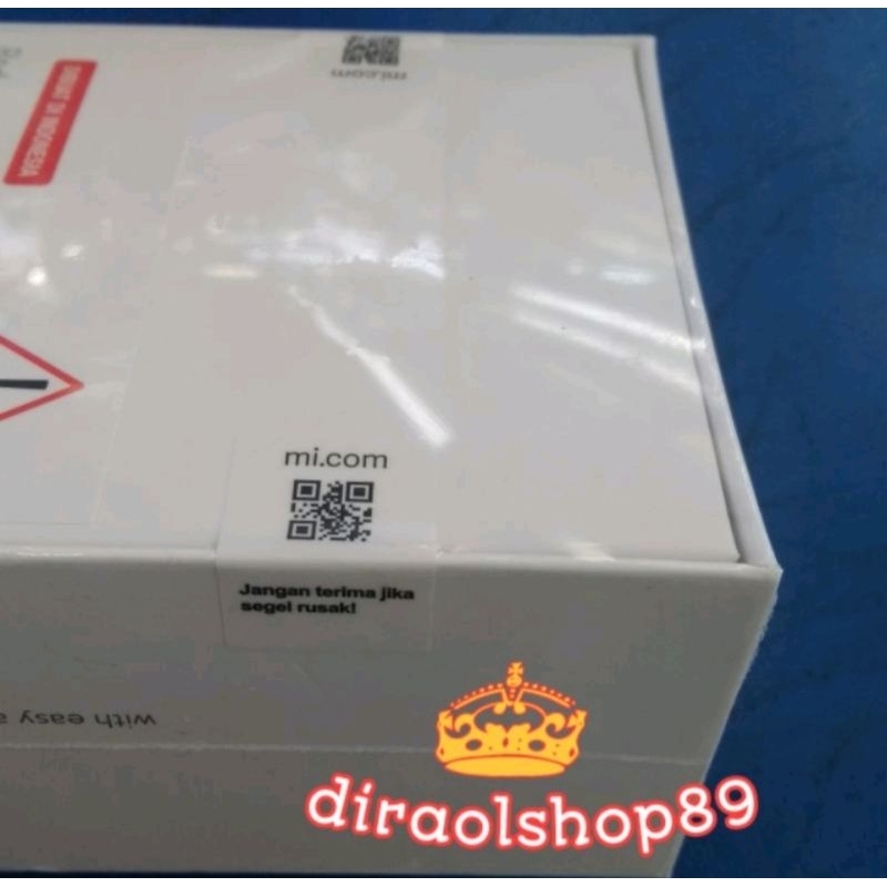 

stiker Xiaomi barcode