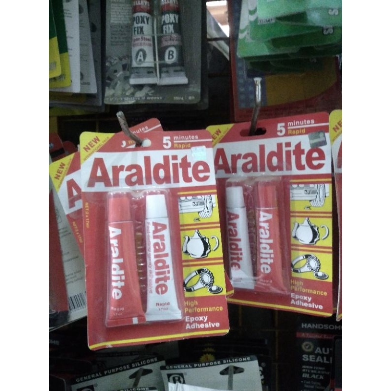 

lem araldite epoxy 5minutes net 2x17ml