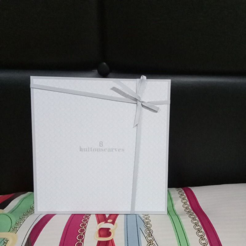 Gelato voal reguler buttonscarves the bimu monogram series