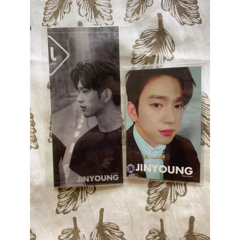 [RARE] pc photocard bookmark jinyoung jjp verse 2 thailand got7 // jj project thai ver album thailan