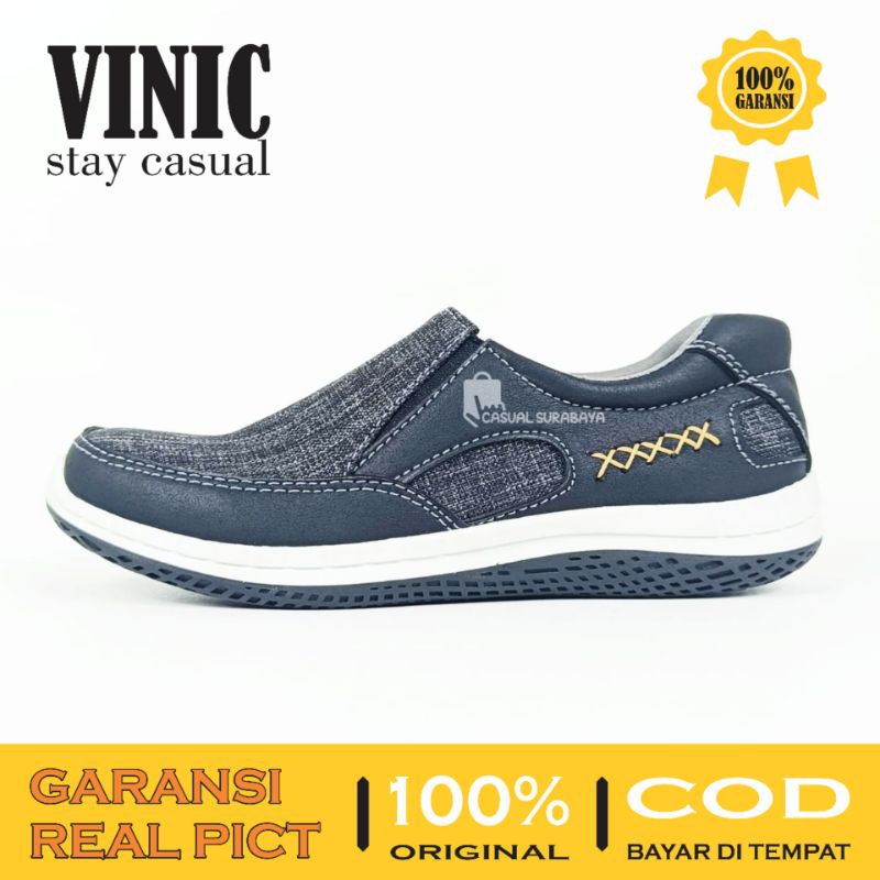 GARANSI 100% REAL PICT - SEPATU CASUAL SLIP ON PRIA ALAS KARET ELASTIS / SEPATU SANTAI PRIA BAHAN KULIT PREMIUM / SEPATU SLOP SANTAI PRIA / SEPATU KERJA SEMI FORMAL PRIA