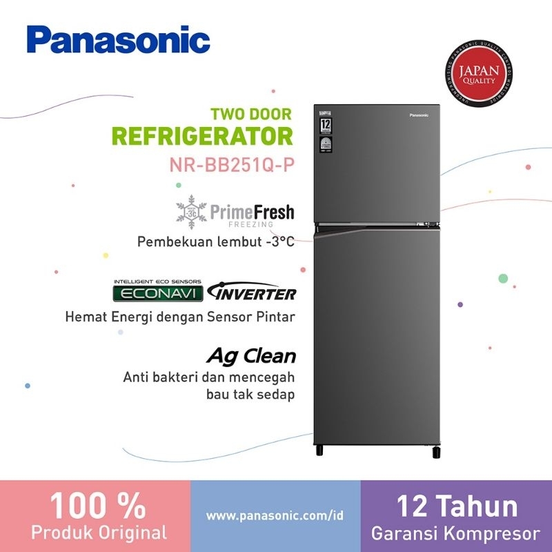 REFRIGERATOR PANSONIC NR-BB251Q