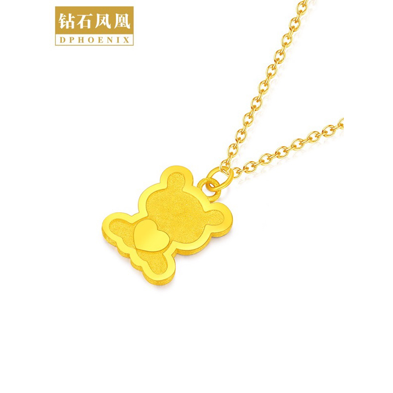 E1 kalung clover kecil titanium cantik grosir ctm