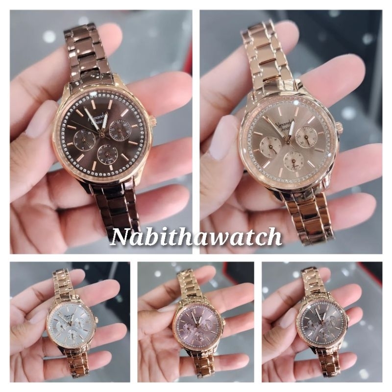 Jam Tangan Wanita Alexandre Christie AC2A42 New 2A42 Original Garansi Resmi