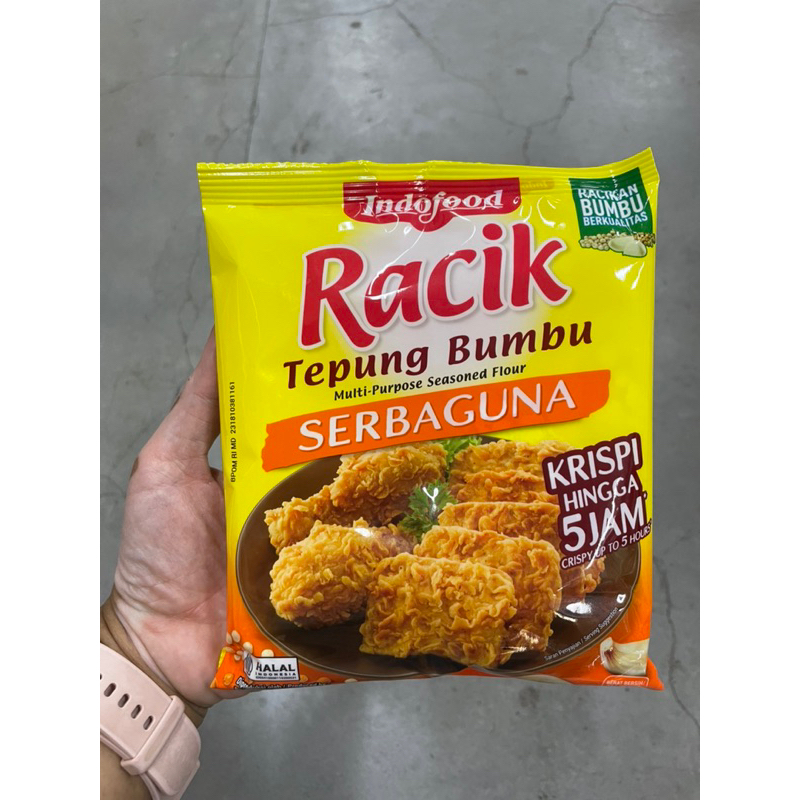 

Racik Tepung Bumbu Serbaguna Ayam Krispi Kemasan 210 gr