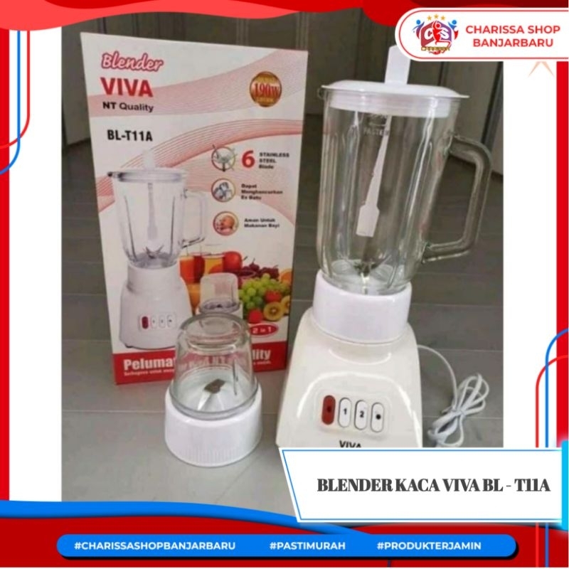 Blender Kaca Viva BL - T11A / Blender Viva National Quality NT