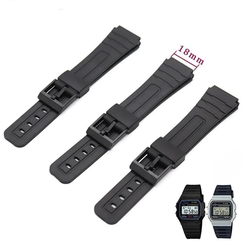 Strap Tali Jam Tangan original Casio W-217H casio W-217 Berkualitas