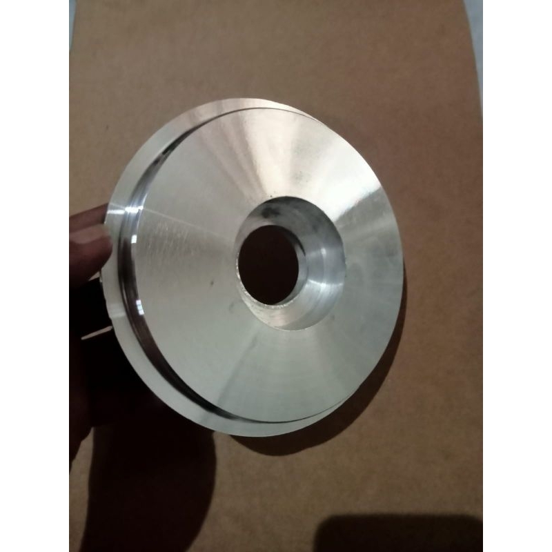 ADAPTOR PLENDES CAKRAM TANPA LUBANG MOTOR BEBEK UNIVERSAL DIAMETER 12CM TEBAL 2CM