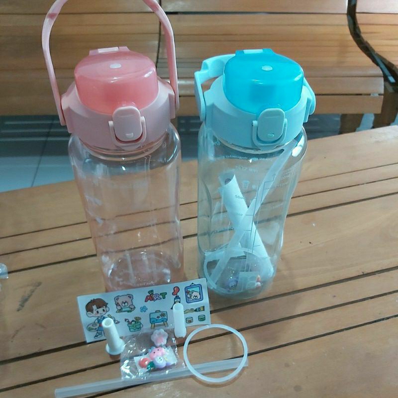 botol minum 2liter bening