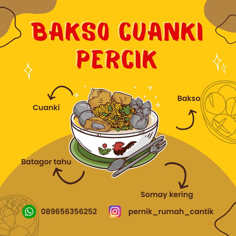 

BAKSO CUANKI PERCIK