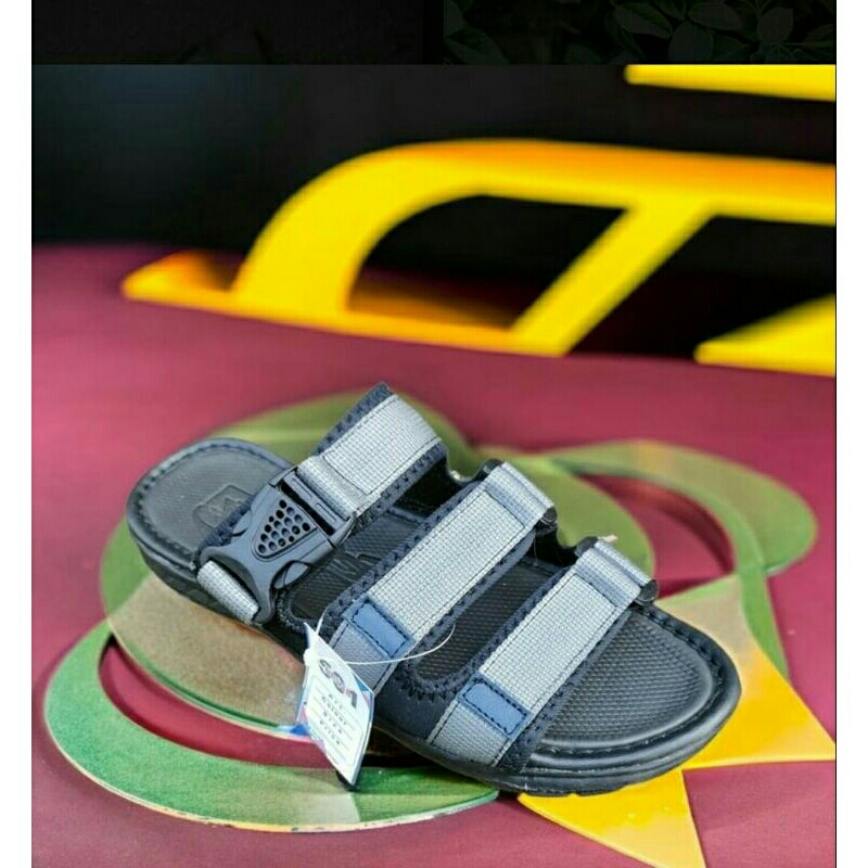 sandal  santai ban 3 abu² size 39-43