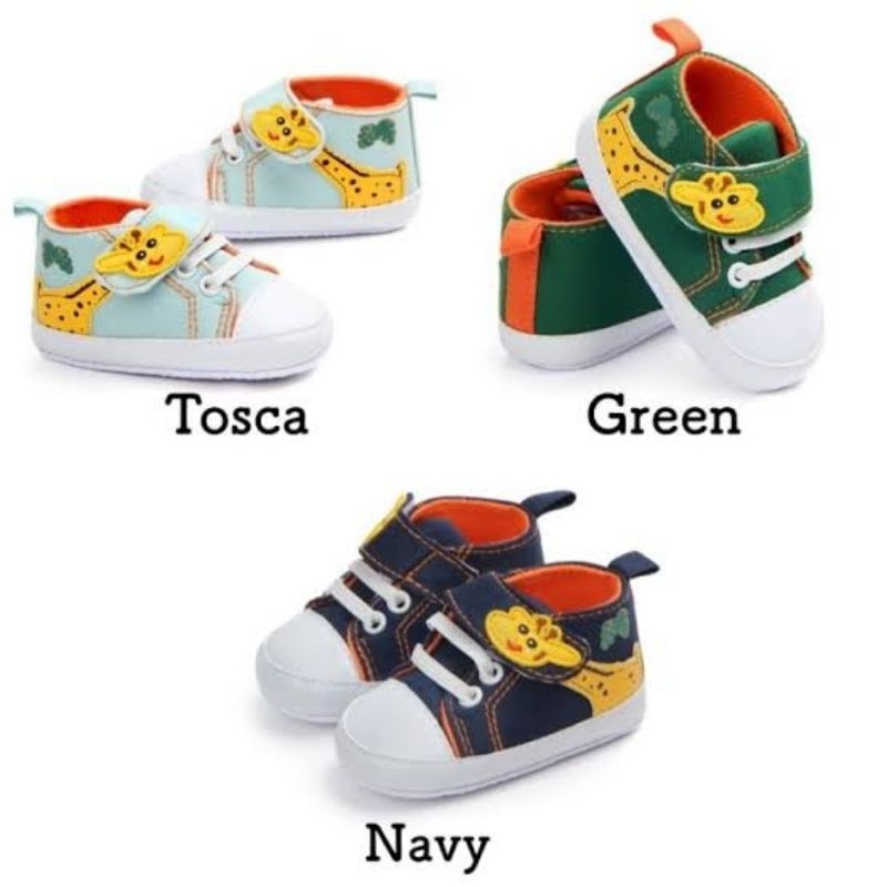 Sepatu Prewalker Baby Varian Giraffe / Sepatu Anak