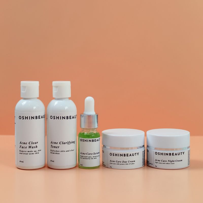 OSHIN BEAUTY ACNE COMPLETE & BASIC SERIES NEW BPOM