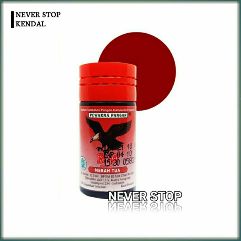 

Pewarna Merah Tua 12,5 ml