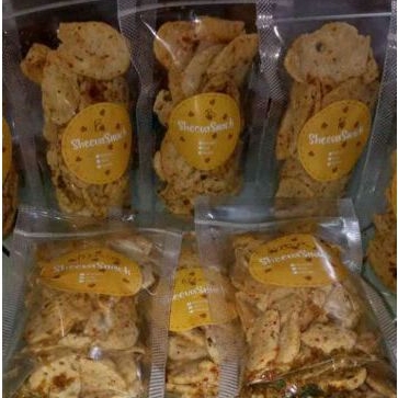 

Basreng pedas daun jeruk