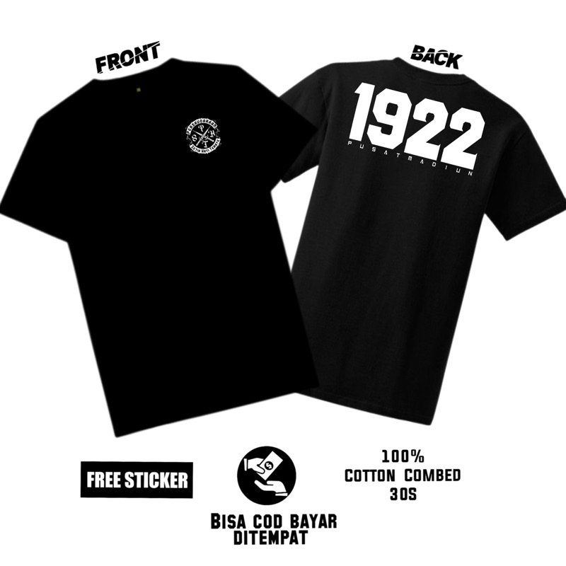 Kaos PSHT 1922 Pusat Madiun / Kaos PSHT 1922 Distro Murah