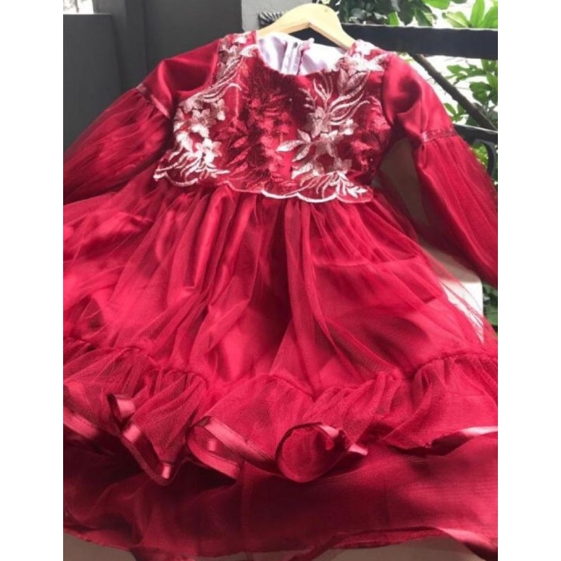 Baju pesta muslim anak / baju pesta anak / gaun muslim anak / MUSLIM BRUKAT