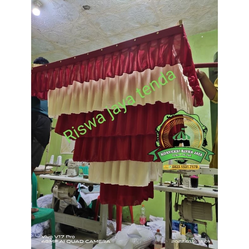 jantung plafon piramid