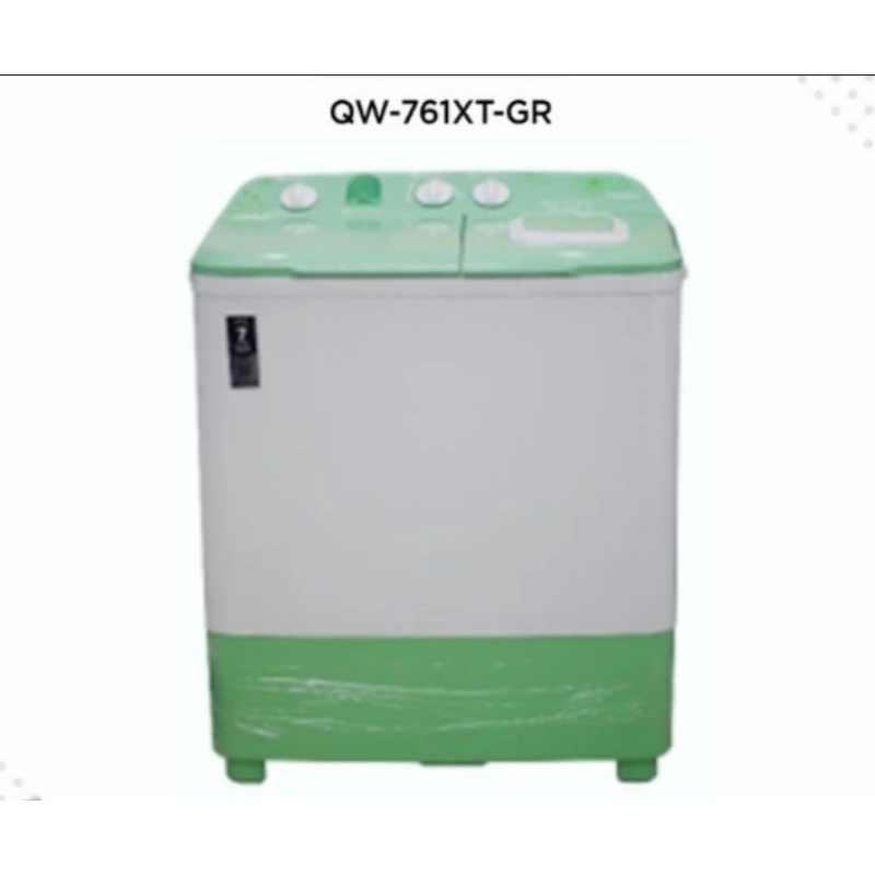 mesin cuci AQUA QW-761XT/Mesin cuci 2tabung 7kg/mesin cuci aqua (khusus batam saja)