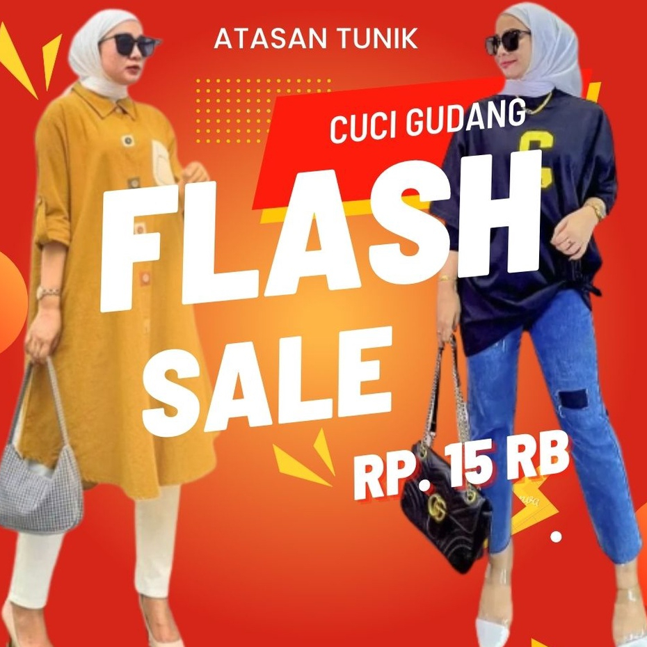 CUCI GUDANG ATASAN /CELANA /Tunik BAHAN KATUN TWISCONE