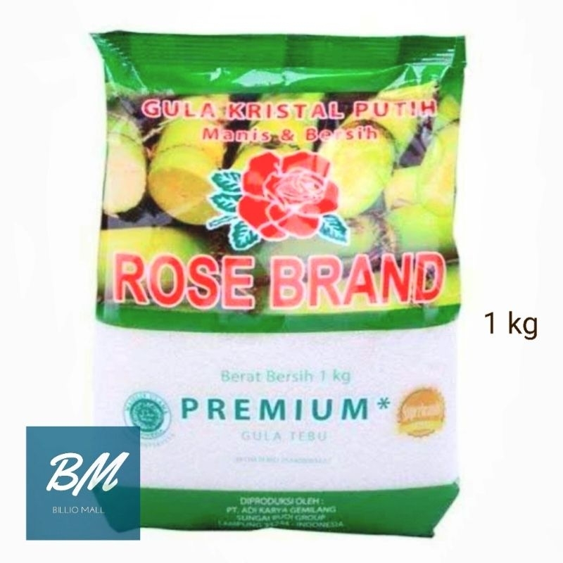 

ADY78 Gula Pasir Rose Brand 1 Kg / Gula Rose Brand Hijau 1 Kg / Gula Rose Brand Kuning 1 Kg / Gula