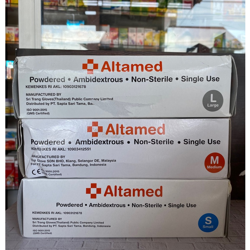 Handscoon Sarung Tangan Altamed 100's