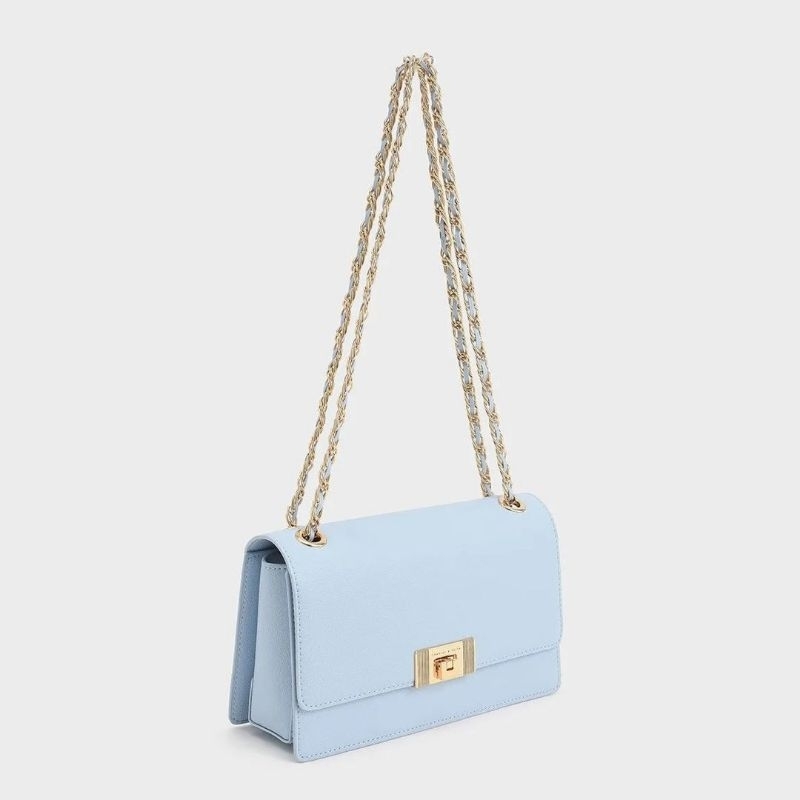 12.12 SALE | CK GIFTSET C-Capsule Collection: Everette Chain-Strap Shoulder Bag INCLUDE BOX