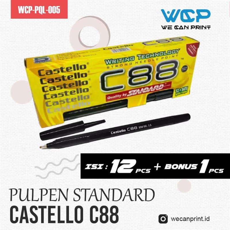 

1Lusin Pulpen C88 / Bolpoint / Pen C88 12pcs