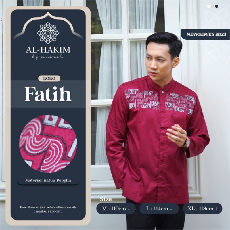 Baju Koko Batik Kombinasi / Baju Koko Cowok Keren / Baju Koko Di Solo