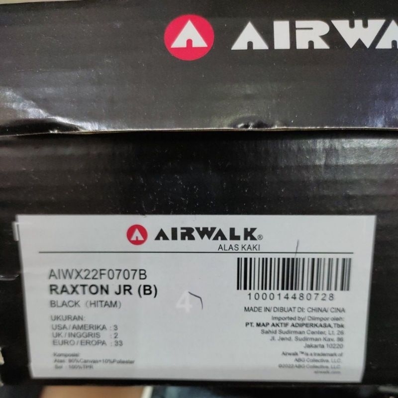 Sepatu Airwalk Raxton JR (B)