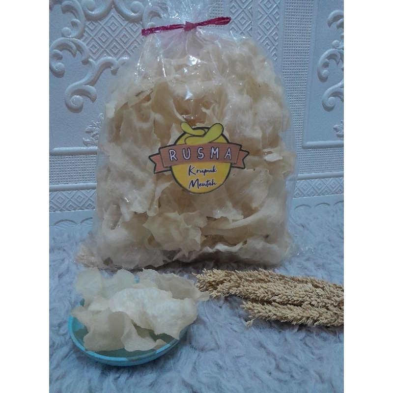 

Krupuk Gadung Mentah kemasan 500gr