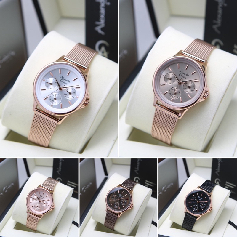 JAM TANGAN ALEXANDRE CHRISTIE WANITA AC2A38/AC 2A38 ORIGINAL