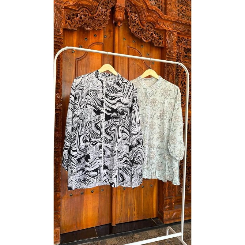 Drisa Blouse Oversize Rempel Rayon Viscose