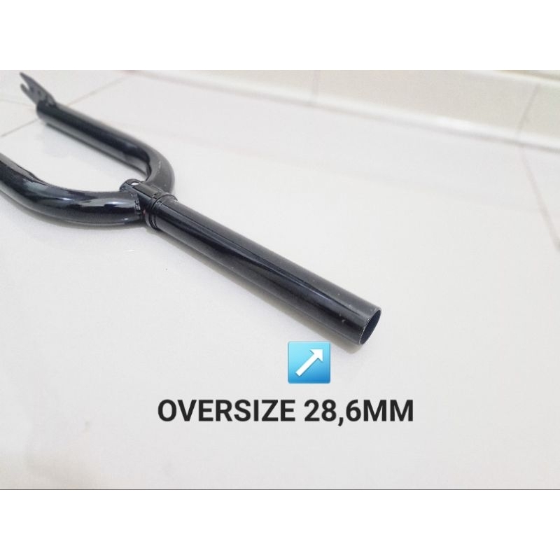 FORK 18 INCH  GARPU 18 INCH SEPEDA ANAK BMX MINI MODEL OS FORK OVS OVERSIZE BICYCLE KID FORK STEEL MATERIAL BESI FORK SEPEDA ANAK FORK 18INCH OVER SIZE