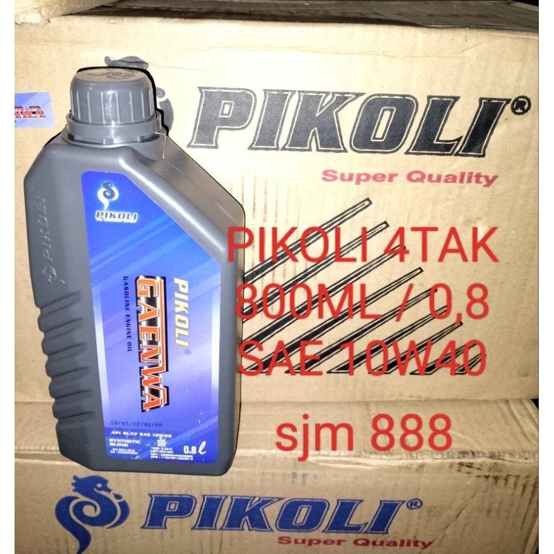 OLI MESIN 4T PIKOLI 800ML SAE 10W40