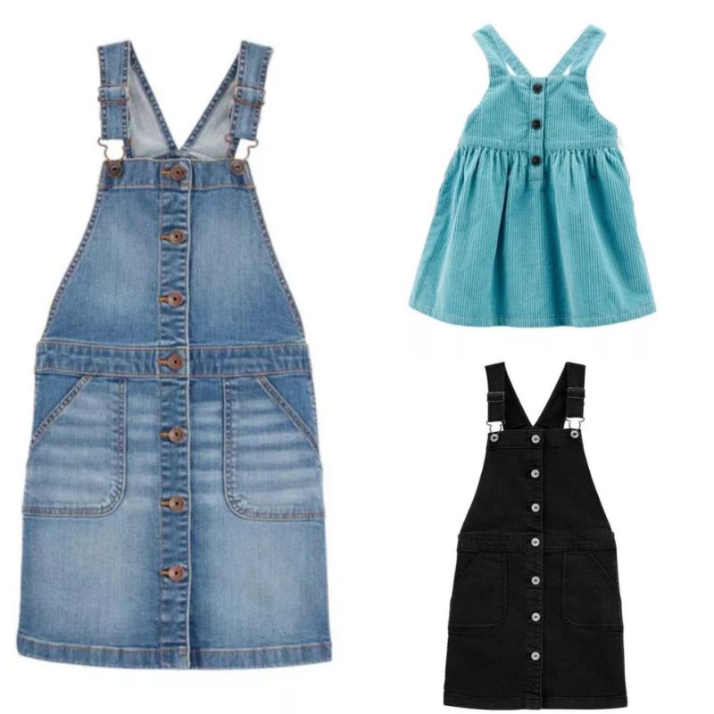 PHI353 Overall Rok Denim Anak Perempuan Oshkosh