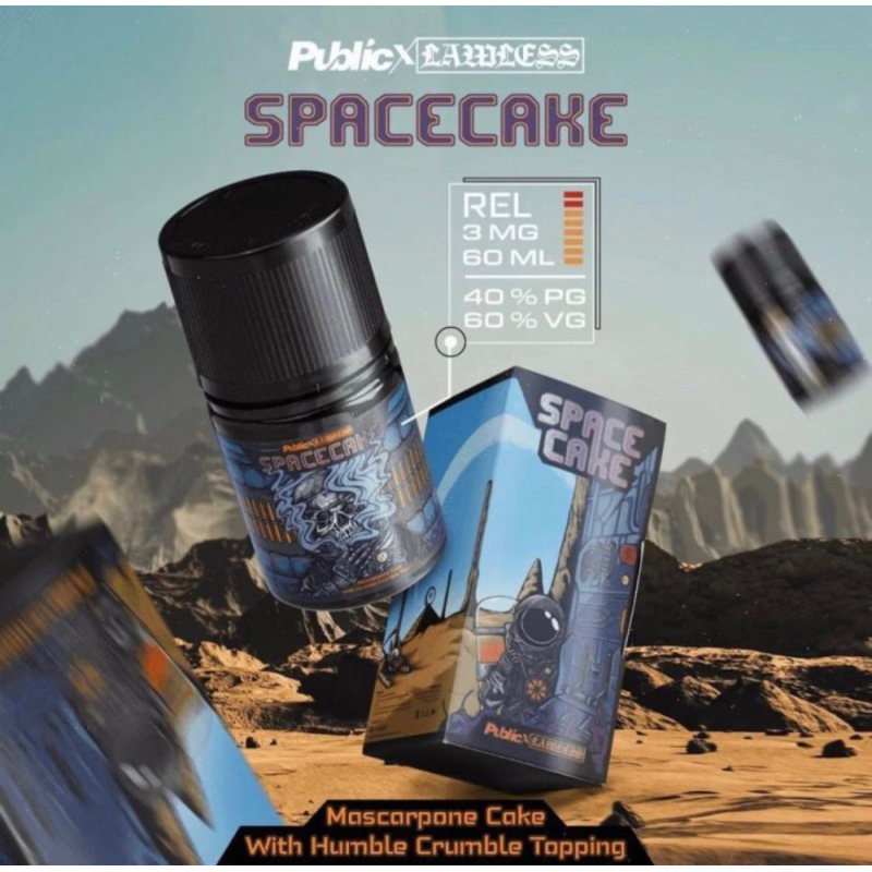 Space Cake Mascarpone Cake 60ML Spacecake