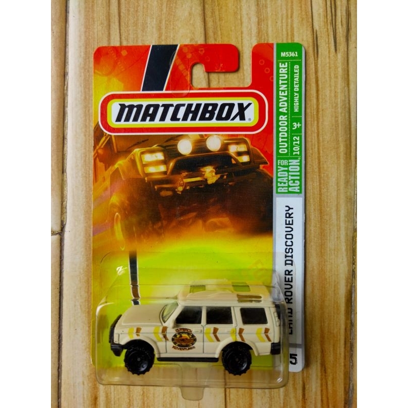 matchbox outdoor adventure land rover discovery diecast miniatur mobil