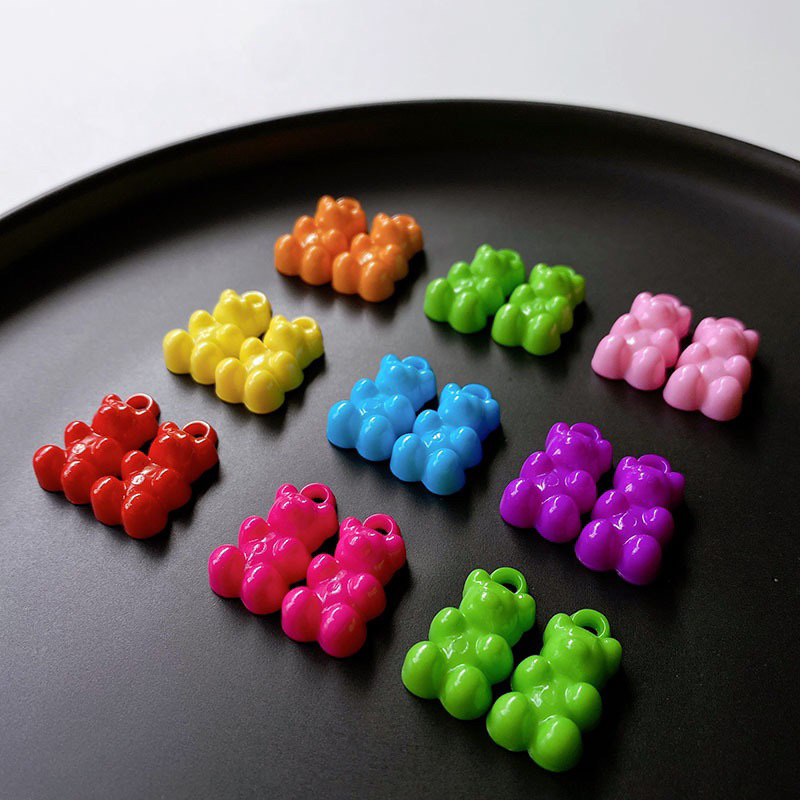 [MIN BELI 3] Gummy Bear doff Pendant liontin for DIY