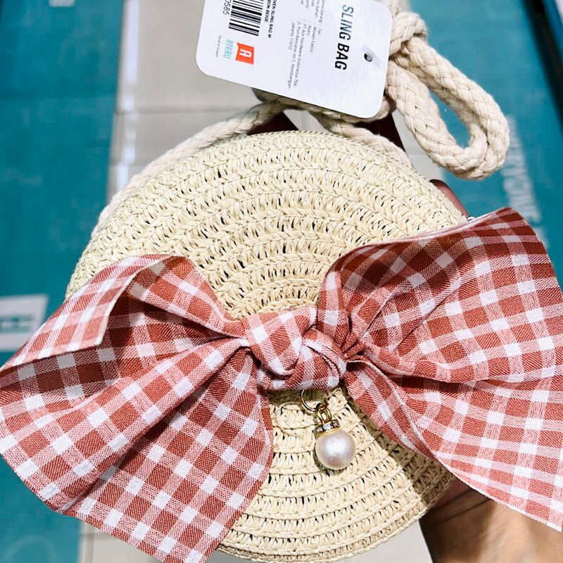 SLINGBAG/TAS SELEMPANG ROTAN ATARU PITA ORIGINAL BY ACE HARDWARE