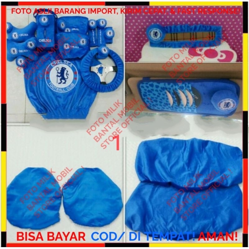 SET CAR BANTAL HEADREST SANDARAN KEPALA LEHER JOK TISU TISSU TISUE TISSUE STIR SETIR SABUK PENGAMAN 
