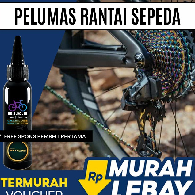 Pelumas Rantai Sepeda Mtb Oli Sepeda PREMUM PLUS PROTECTION