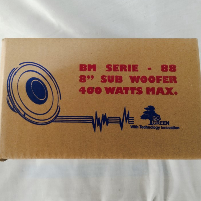 Speaker Merek BM SERIES - 88 8" Inch Sub woofer