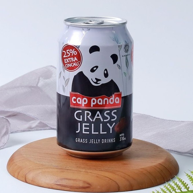 

CAP PANDA GRASS JELLY DRINKS / MINUMAN KALENG CINCAU PANDA 310 ML